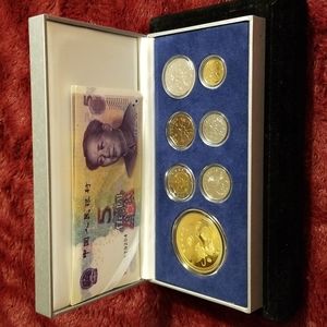 2008 Singapore UNCIRCULATED Golden Rat Coin Set